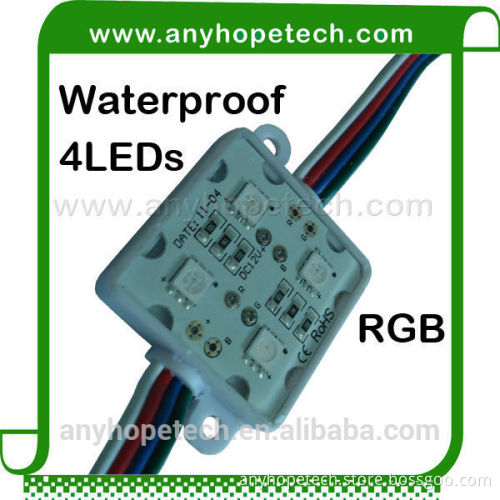 China supplier wholesale high quality 12V 4LED led smd5050 module with CE RoHS approval